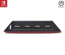PowerA 4-Port Hi-Speed USB Hub for Nintendo Switch 6 ft Cable Black picture