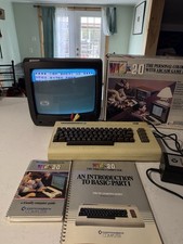 Commodore VIC-20 Computer CIB Tested Working Box Manuals Games Vintage picture