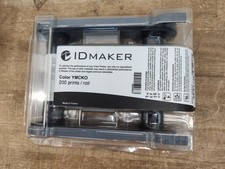 ID Maker Infinity 300-Print YMCKO Color Printer Ribbon #46556 (S1) -NEW/SEALED- picture