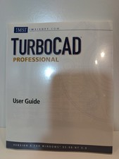 IMSI TurboCAD Professional V6 Windows CAD Software 2 CD-ROMs User Guide Key picture