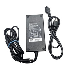 NOS Genuine Dell 180W AC Adapter Charger DA180PM111 19.5V DP/N 074X5J Cord picture