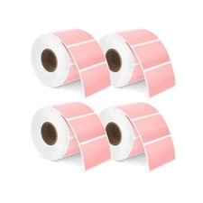 Phomemo 4x6 Thermal Shipping Labels Fanfold BPA Free, Multi-Color 100-4000PCS picture