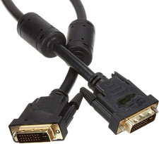 DVI-D Dual Link Cable 5FT Male to Male Monitor PC TV Projector 1080P HD picture