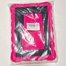 All-New 8 T Protective Cover Case, 8 in Shockproof Silicone, Pink/Black picture
