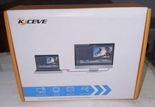 KCEVE HDMI USB KVM Switch Black 4K Video Display Windows Mac Smart TV Monitor picture