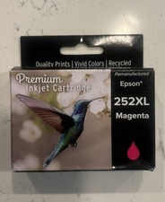 Green Project Premium Epson 252XL High Yield Inkjet Cartridge, Magenta picture