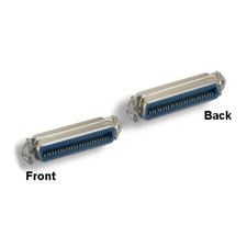 [10X] CN50 Female/Female Mini Adapter 50Pin Low Profile Changer Centronics SCSI picture