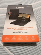 UAG Rugged, Protective iPad case for iPad (10th Gen) With Bluetooth keyboard picture