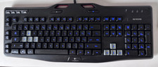 Logitech G105 Wired Gaming Keyboard Blue LED Backlight Y-U0013 Tested picture