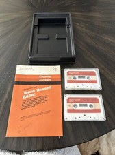 Texas Instruments Cassette Software Model PHT 6007 Teach Yourself Basic Manual & picture