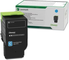 Lexmark C241XC0 Cyan Extra High Yield Return Program Cartridge Toner, Grey picture