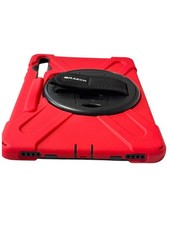 Braecn for Samsung Galaxy Tab S6 Ultra Rotating Shockproof Carry Tablet Case Red picture