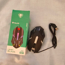 MILANG Limit Blade M3 Wired USB Optical Gaming Mouse 1000 DPI LED Black picture
