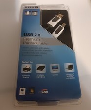Belkin Premium Printer Cable USB 2.0, Gold Plated, 6 foot New Original Package  picture
