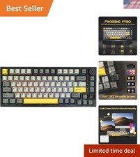 Compact 75% Ajazz AK820 Pro Wireless Keyboard - Ergonomic & Customizable RGB picture