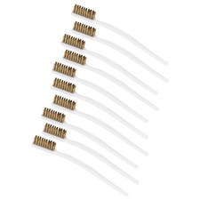 10PCS 3D Printer Nozzle Brush Brass Wire Toothbrush White picture