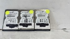 Seagate Serial ATA Disc Drive 250GB & 500GB 2.5'' Internal Hard Drive Lot of 3 picture