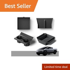 Tescybermods Tesla Cybertruck Center Console Organizer 4 Pcs picture