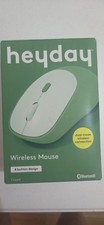 Heyday Green Wireless Ergonomic Mouse Bluetooth 2.4GHz 1600 DPI New picture