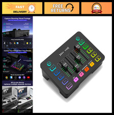4K Video Capture Card, 1080P 60fps Streaming, Audio Mixer, RGB, Voice Changer, P picture