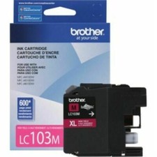 New Geneuine Brother LC103M LC-103XL Innobella High-Yield Ink Magenta picture