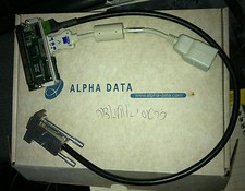 ALPHA DATA XRM-ETH I/O Module with 3COM Ethernet adapter & RS232 Adapter - NEW picture