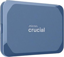 Crucial X10 1TB Portable SSD, Up to 2,100MB/s, USB 3.2 USB-C, 1TB, Blue  picture
