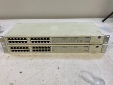 (Lot of 2) 3Com SuperStack II PS Hub 40 24-Port 10Mbps Network Hub, White 