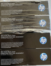 4 Genuine HP 83A LaserJet Toner Cartridges - Black (CF283A) Same Day Shipping picture