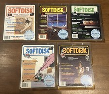 5 Softdisk Magazines For The Apple 2 #60-#64 picture