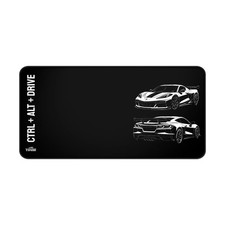 2020+ Chevrolet Corvette (C8) Desk Mat - Desk Pad Gift picture