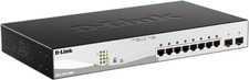 D-Link 8-Port Gigabit Smart Managed PoE+ Switch + 2 SFP Ports DGS-1210-10MP picture