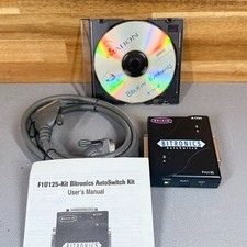 Belkin F1U125 Bitronics 2-Port Parallel AutoSwitch Kit Cable Manual Software picture
