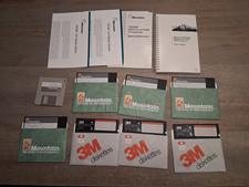 Vintage Mountain Filesafe Tape Software Book Guides 5.2.1TD Floppy Disks - As Is picture