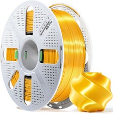 Gold Silk PLA Filament Pre-Dried Quick-Swap Reusable Spool 3D Printer picture