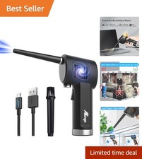 Cordless Rechargeable Electric Air Duster - 33000 RPM Deep Cleaning Power picture