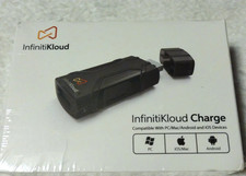 INFINITIKLOUD CHARGE NEW IN BOX USB DRIVE COMPATIBLE PC MAC ANDROID IOS B2 picture