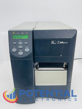 USED - Zebra Z4M Plus Thermal Label Barcode Printer w/  picture