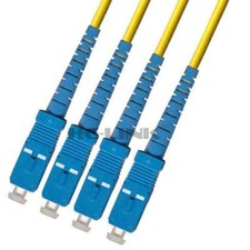150M SC-SC Indoor Armored Singlemode 4 Strands Fiber Patch Cord Cable picture