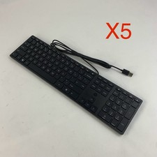 HP L969-001 Wired Desktop 320k & Halley USB Keyboard - Untested - Lot of 5 picture