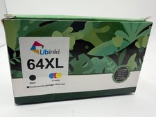 Ubinki 64XL Color and black Ink Cartridge Replacement for HP Ink 64 XL picture