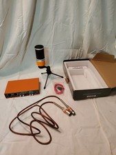 AOIEUUAI USB Audio Interface & Webcast Sound Card Bundle with Condenser Mic picture