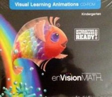 EnVision Math: Visual Learning Animations Kindergarten PC MAC CD teaching tools picture
