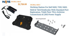 New Havis DS-DELL-426-3 Docking Station Dell LAT RUGGED 5430 7330 5420 5424 7424 picture