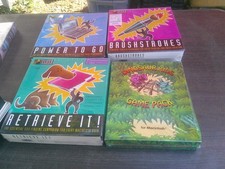 Vintage NEW  Apple Macintosh  Software RETRIEVE IT POWER TO GO BRUSHSTROKES picture