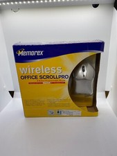NOS SEALED Memorex Wireless Office Scrollpro 6 Button Programmable Mouse  picture