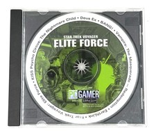Vintage Star Trek Voyager Elite Force PC Game Demo Disc October 2000 PC Gamer picture