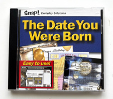 Snap The Date You Were Born History Birthday CD-ROM, Windows 95/98/ME/NT/2000 picture