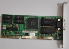 Trident 9016X2/4 LT2 REV. B ISA Graphics Card (TVGA9000B, 512KB, Retro, 1993) picture