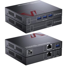 AV Access USB 3.0 Extender Over Ethernet Cat6/Cat7 330ft (100m), 5Gbps | USB 3.2 picture